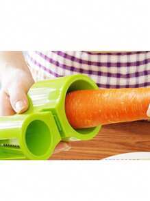 1pc/ Creative Spiral Twin-Head Grater With Knife Sharpener Kitchen Gadgets