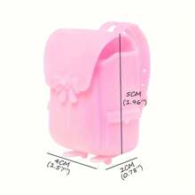 19 Pcs/Set Mini Doll House Accessories Dolls Learning Backpack Computer Lamp Ruler Earphone Toys, Suitable For 11.5 Inch/30cm Dolls, Early Educational