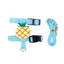 Upgraded Pet Leash, Adjustable Small Pet Harness Leash, Small Pet Vest Harness, Outdoor Wearable, Anti-Escape Leash, Cute, Stylish And Easy To Clean, Suitable For Cats, Dogs, Rabbits, Ferrets, Small Pets - Multicolor - View 16