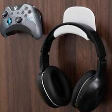 Giá đỡ tai nghe Móc treo, Thích hợp cho tai nghe trùm đầu PC, Màn hình, Bàn làm việc, Giá treo trò chơi trên tường, Giá đỡ tai nghe nhỏ gọn và chắc chắn không chỉ hỗ trợ chắc chắn mà còn tiết kiệm không gian Quay lại trường học - Nhiều màu - Xem 3