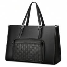 MATEIN 15.6 Inch Laptop Tote Bag For Women With Insulated Lunch Compartment, PU Leather Large Handbag With USB Port, Leakproof Food Pocket And Organizer For Teachers Nurses Office Moms Work Travel, Convertible Shoulder Bag Fits Laptop Lunch Essentials, Soft Flexible Daily Bag For Commute Back To School College Gift