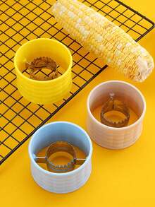 1/3pcs Corn Peelers, Corn Cob Stripper, Corn Kernel Remover, Fruit & Vegetable Cooking Tools, Kitchen Accessories - Multicolor - View 16