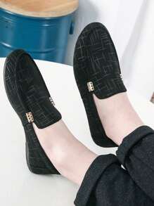 Men's Loafers, Summer New Anti-Slip Wear-Resistant Flat Comfortable Slip-On Shoes, Outdoor Casual Driving Shoes, Large Size Breathable Moccasins, Fashion Luxury Odor-Proof Canvas Upper Sneakers, Colorblock Espadrilles All Season Slouchy Shoes