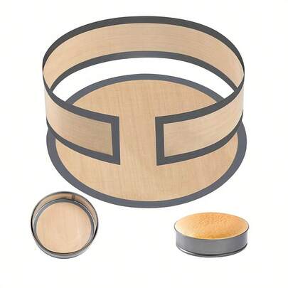 1pc/2pcs Silicone Baking Mat, Reusable Baking Paper Mat, 9" Spring-Tray Baking Sheet Protector, No-Sick, Easy-To-Clean Baking Sheet For Cookies, Macarons, Bread, Pastries