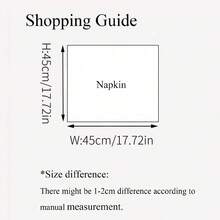 1/2/6/10 Pcs Colorful Plant Printed Napkins, Suitable For Mother's Day, Daily Use, And Weddings - Red - View 3