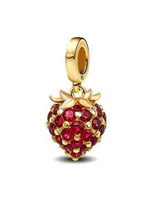 1 PC Golden Fruit Series Pendant Ball Suitable For Bracelets DIY Women's Jewelry - Fruit Collection - View 13
