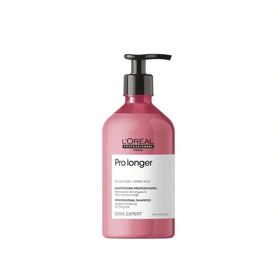 Dầu gội L'Oréal Professionnel Pro Longer - Dầu gội làm dày và chắc khỏe cho tóc dài - Serie Expert - 500ml - Màu Hồng Tươi - Xem 1