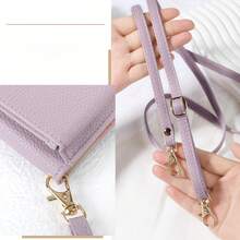 1pc Adjustable 70cm To 140cm Smartphone Lanyard Strap, 1 Shoulder Strap + 2 Transparent Sticker Tags, Neck Strap Shoulder Strap Compatible With All Smartphones/IPhones, Crossbody Design Gifts For Mother, Family, Friends, Birthday, Holiday Phone Charm, Phone Chain - Multicolor - View 7