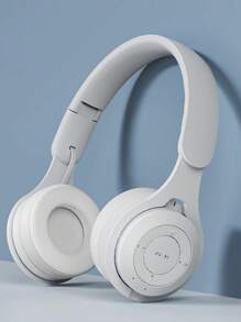 Wireless Over-Ear Headphones,With Microphone, HiFi Stereo Foldable Lightweight Headset, Volume Control Stereo 3.5mm Wire Headset For Deep Bass For Home Office Cellphone PC Ect.Christmas/Gifts/