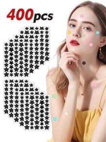 1920/1000/960/600/480/400/240/200/40 Pcs Of Facial Waterproof And Breathable Patches, With Cute Design Stickers, Fun Cartoon Stickers, Waterproof And Sweat Proof Mini Stickers Suitable For Gatherings, Offices, Halloween And Other Occasions. Festival Party Stickers, Heart-Shaped Stickers, Decorative Stickers (For Decorative Purposes Only, Not For Cosmetics)