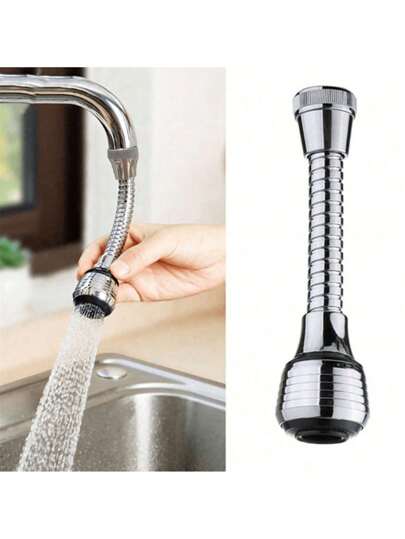 1pc Kitchen Gadgets, 2 Modes 360 Rotatable Bubbler High Pressure Faucet Extender Kitchen Gadgets