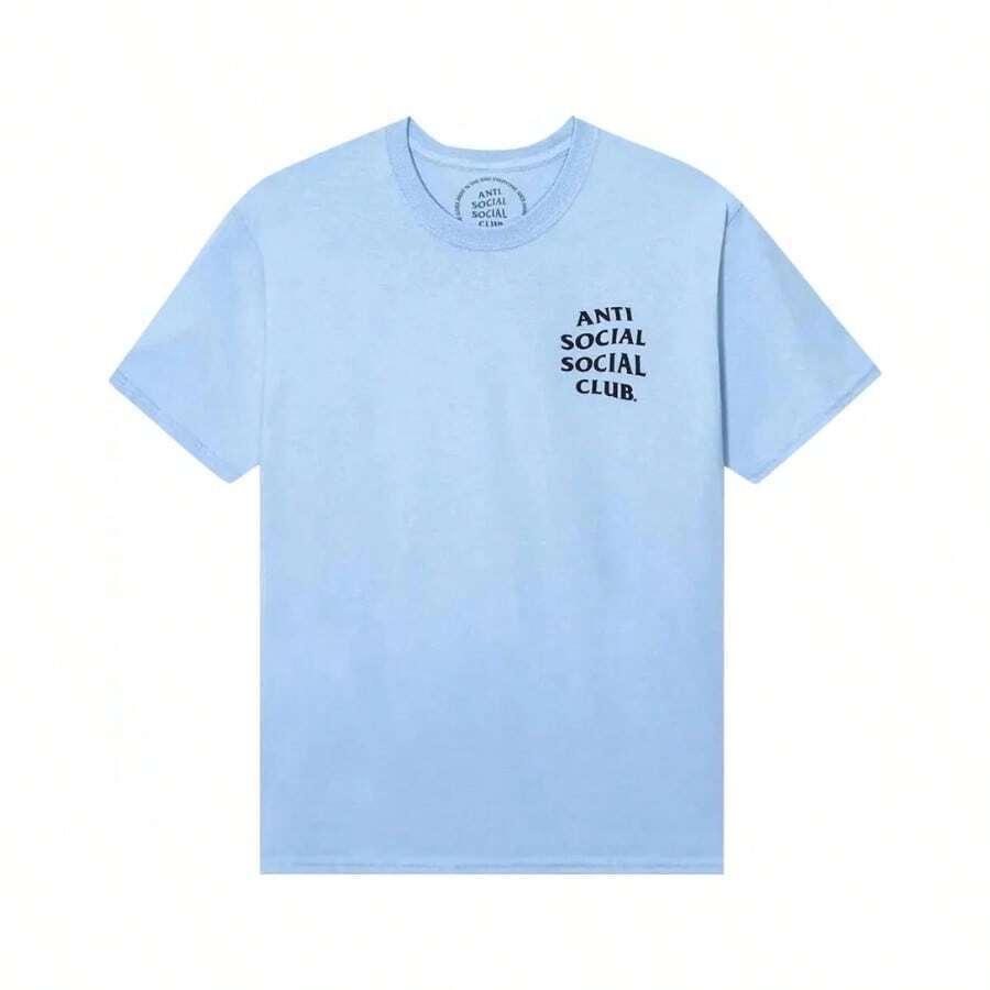 Anti Social Social Club Kkoch Tee 'Blue' - 藍色 - 查看 1