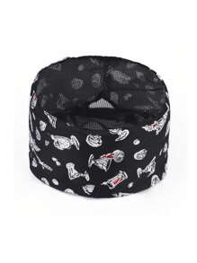 Chapéus de chef unissex para homens e mulheres, gorros de chef ajustáveis para adultos com parte superior de malha respirável para cozinha