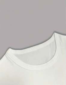 女士T恤 - 白色 - 查看 4