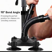 Arm Wrestling Exerciser Forearm Equipment With Grips Wrist Muscle Developer Arm Wrestling Resistance Spring Bar For Strength Fitness - as pic - View 2