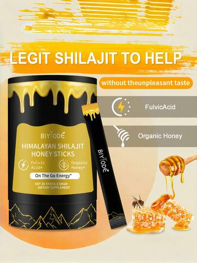Himalaya Shilajit Honey Stick | Provides Energy And Endurance | Easy To Carry | Suitable For Both Men And Women