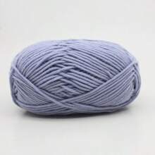 1pc 50g 5-Stranded Cotton Yarn, Suitable For DIY Weaving Bags, Scarves, Hats, Sweaters, Home Textiles