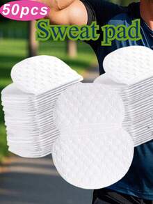 100pcs/50pcs/30pcs/10pcs Lightweight Summer Sports Underarm Sweat Pads, Underarm Absorbent Stickers, Ultra-Thin Invisible Armpit Sweat Pads, Suitable For All Skin Types