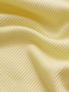 Women's Solid Color Lace Spaghetti Strap Slim Fit Tank Top, Simple Casual Cream Yellow T-Shirt, Versatile Fitted Summer Camisole