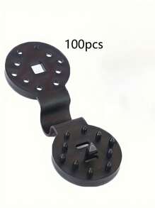10/50/100pcs PP Sunshade Clip - Multi-Purpose Black Greenhouse Net Fixator, For Secure Waterproof Cloth Fastening And Outdoor Camping Equipment