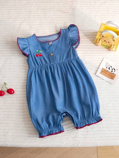 Newborn Baby Girl Stylish Cute Sleeveless Romper Jumpsuit,Summer