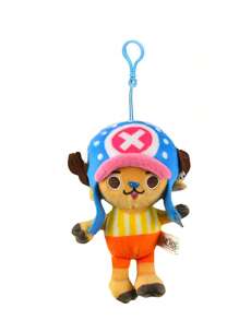 ONE PIECE 12 estilos de muñecos de peluche genuinos de ONE PIECE Monkey D Zoro, Chopper, Ace - Juguetes de peluche del Rey Pirata, lindos llaveros con colgantes, figuras de anime Kawaii, juguetes de peluche para coleccionar, regalos para cumpleaños y festivales de niños, 14cm/5,5 pulgadas