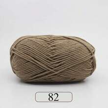 EDCUEBE7 1pc 5-Ply Milk Yarn, Crochet Knitting Thread, Suitable For DIY Weaving Bags, Scarves, Hats, Sweaters, Dolls, 50g/Pc (Random Packaging) - Multicolor - View 57