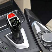 Automatic Transmission Gear P Button Cover, Interior Shift Knob Handle P Button Cover, Left Driving Sport Edition Parking Brake Button Decor Cover, Automotive Accessories Fit For BMW 3 Series 5 Series 7 Series X1 X3 X5 X4 X6 F30 F31 F34 F10 F11, F01 F02, X3 F25, X4 F26, X5 E70/F15, X6 E71/F16, OE: 61319252139, Also Suitable As Valentine's Day, Easter, Father's Day, Thanksgiving, Christmas Gift