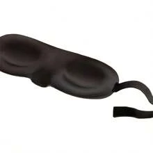 1 Stück personalisierte 3D Baumwoll Schlafmaske, leichte Verdunkelungsmaske