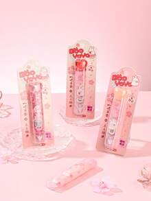 1/4 PCS Dot Glue Correction Tape 2-In-1 Cute Cherry Blossom Rabbit Correction Tape Stationery For School Office Supplies - Multicolor - View 11