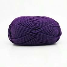 1pc 50g 5-Stranded Cotton Yarn, Suitable For DIY Weaving Bags, Scarves, Hats, Sweaters, Home Textiles