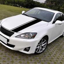 汽车乙烯基贴纸引擎盖条纹装饰贴花适用于奥迪宝马奔驰大众日产起亚雷诺斯柯达汽车改装配件装饰