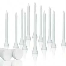 100个/包 3-1/8英寸 白色木制高尔夫球座