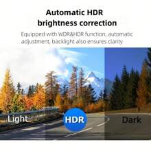 1296P Dual Drive Recorder, Equipped With 3-Inch IPS LCD Screen, Compatible With Front And Rear Cameras, Night Vision Function, 170° Wide-Angle Lens, Built-In G Sensor, Loop Recording Function, 24-Hour Parking Monitoring Mode, Easy Suction Cup Installation, 32GB Memory Card Included, Compatible With All Car Models - Car Accessories
