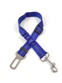 狗狗车用安全带、可调节宠物车用牵引绳、反光织带伸缩牵引绳、耐用尼龙狗狗安全带、可调节汽车安全带（带牵引绳，确保安全出行）、宠物猫狗车载旅行安全带（带弹性保护防震） - 彩色 - 查看 22