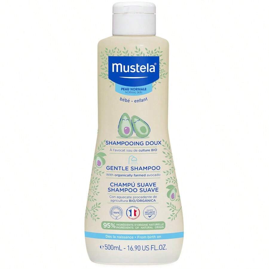 Mustela - Gentle Shampoo Enfant/Normal Skin (500ml) - White - View 1