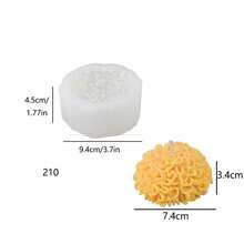 Stylish Daisy Silicone Candle Mold