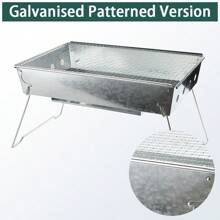 Charcoal Grills, Folding Barbecue Grill, Portable Grill With Reinforced Support Frame, Small Grill As Barbecue Accessories, Stainless Steel Table Grill For Cooking Folding Charcoal BBQ Grill, Portable Camping Grill, Compact Campfire Charcoal Gas BBQ Grill Rack