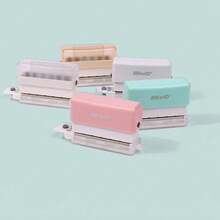 Notebook Scrapbook Diary Binding 6-Hole Paper Punch Handheld Metal Hole Puncher For A4 A5 B5,Back To School,School Supplies - One-size - View 8