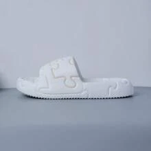 Men's Soft Comfortable Slippers, Fashion Hollow Design, EVA Non-Slip Sole, Suitable For Indoor & Outdoor/Beach, Wear-Resistant, Slippers