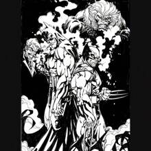 1pc/3PCS Wall Arts Posters Superhero Black And White Illustration Black And White Art Handsome Suitable For Residential And Dormitory Walls, Living Room And Bar Decoration, Dining Room Or Bathroom, Room Decoration, High Quality Without Frame, Indoor/Outdoor Canvas Art, Frameless/Framed ,Wall Art With Frame