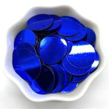 200 szt. 20 mm płaskie okrągłe cekiny z 1 otworem bocznym PVC płaskie okrągłe luźne cekiny paillettes szycie rękodzieło DIY ślubny wisiorek