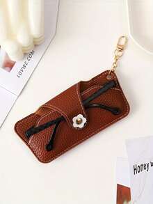 Glasses Organizer Bag, Portable Sunglasses Storage Pouch, Fashionable Versatile Eyeglass Holder, Glasses Case For Women, Travel Sunglasses Protective Cover, Travel-Friendly, Design Travel Essentials Travel Accessories Travel Bag Vacation Holiday Back To School School Stuff Sunglasses Women