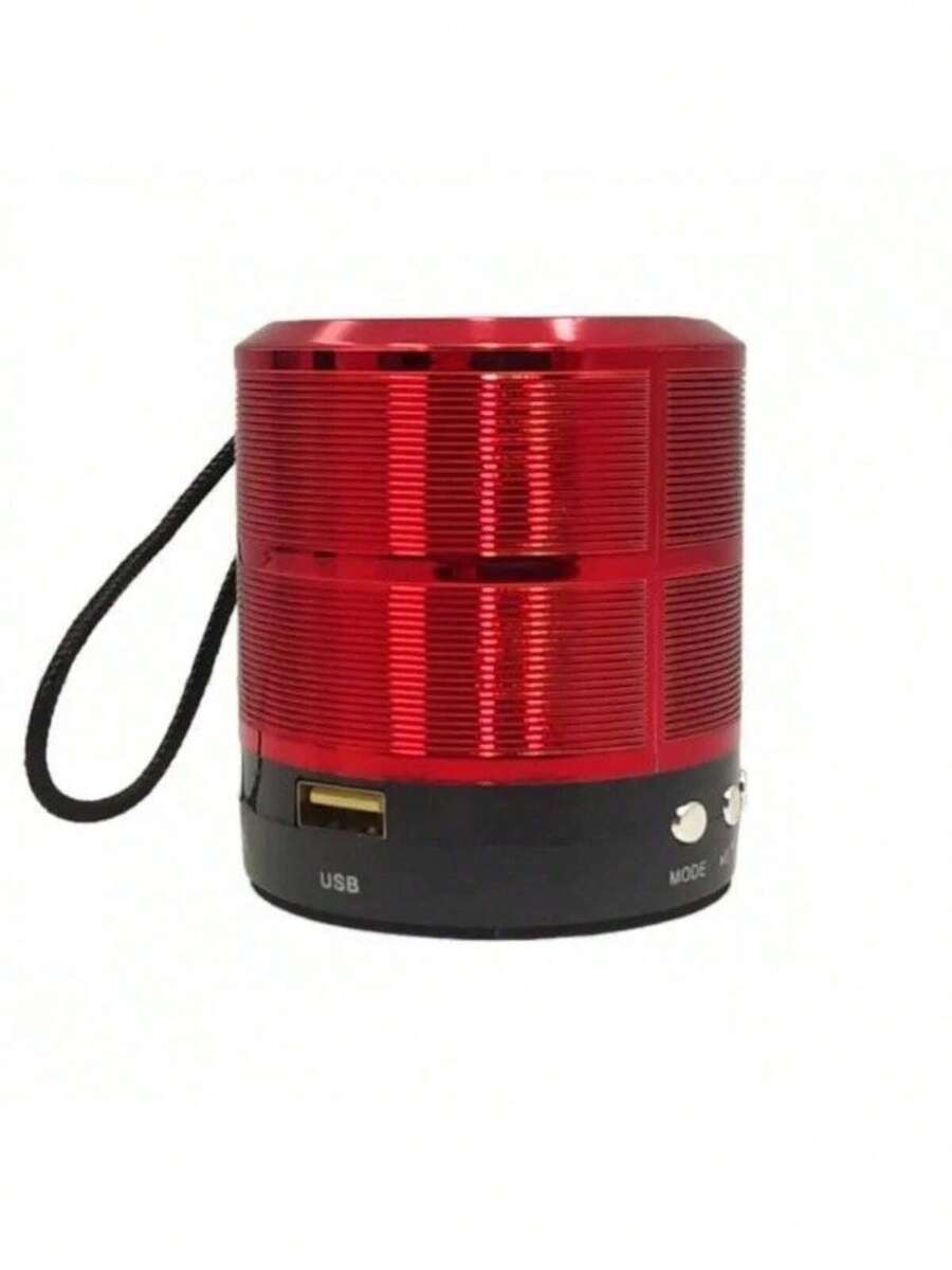 Portable Usb Sd Fm Mini Bluetooth Speaker Rechargeable Amplified SomY887 Speaker Box 887 - Red - View 1