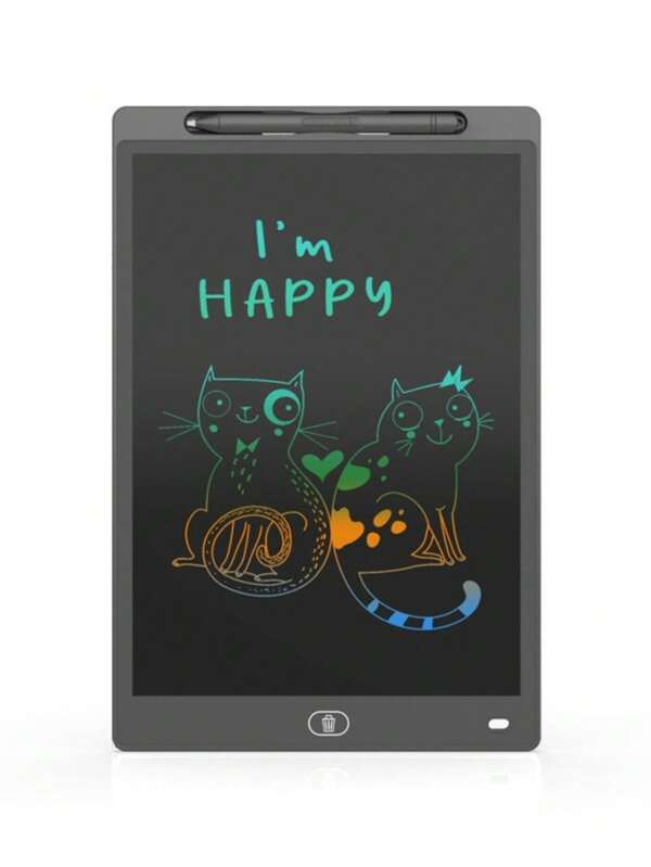 Planche à dessin 8,5 pouces, tablette d'écriture LCD numérique pour usage domestique, ardoise effaçable, tableau de dessin électronique, bloc-notes pour enfants jouet éducatif de peinture, cadeau d'anniversaire 8,5 pouces, mini-ardoise intelligente bloc-notes d'écriture