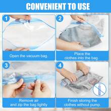 Travel Storage Bags Travel Vacuum Storage Bags, Compression Bags For Travel, Space Saver For Clothes Clothing Organizer