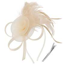 1 Pc Fascinator Hats Feather Flower Hair Clip Wedding Tea Party Kentucky Derby Headband For Girls And Women Fascinator Hat Halloween