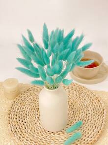 60/120/240 قطعة من أزهار اصطناعية بأسلوب بوهيمي - ذنب الأرنب المجفف الطبيعي ، أزهار الهندباء ، ديكور المنزل والزفاف والمكتب والمقهى - هدية عيد الحب وعيد الأم ، ديكور الخريف