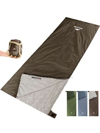 Naturehike Saco de dormir mini sobre tipo sobre, portátil para camping al aire libre, conectable