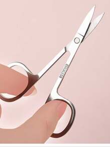 Men's And Women's Facial Hair Small Beauty Scissors - Eyebrow, Nose Hair, Beard, Beard, Eyelash, Ear Repair Kit - Children's And Students' Scissors For Safe Head Cutting